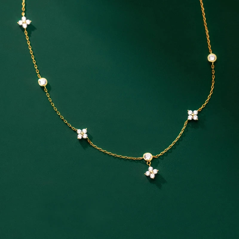 Timeless Flower Pendant Necklace